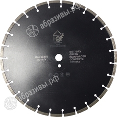 Алмазный диск для свежего бетона R210112 400*25,4 (сегмент 10мм)