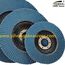 Abrasive mop disc for steenles steel 125mm(5”) P80